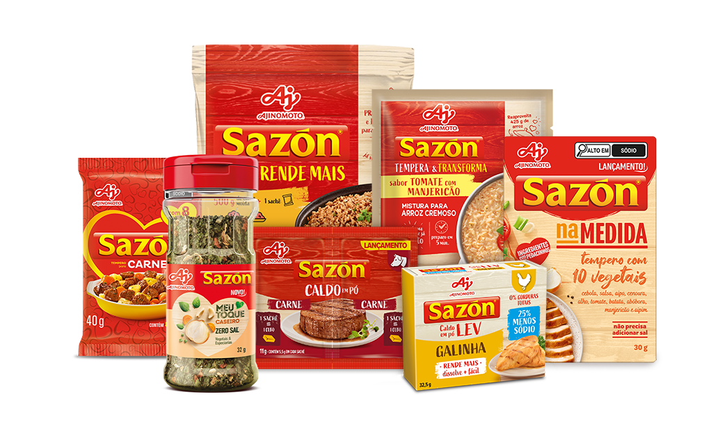 Imagem produtos Sazón